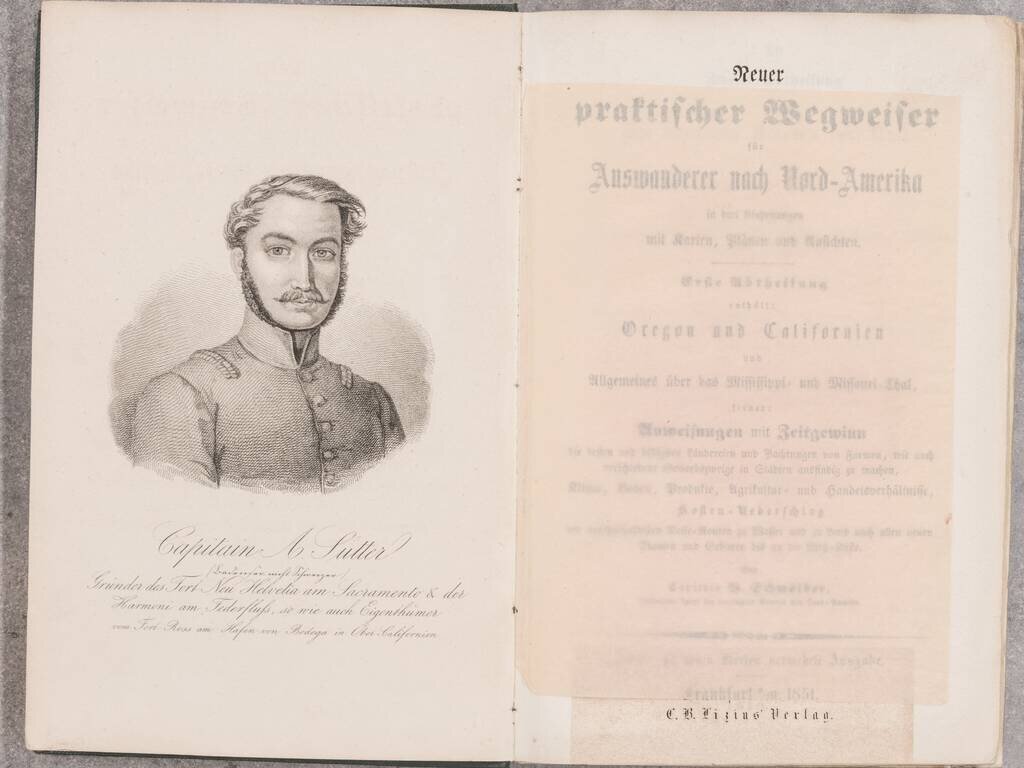Neuer praktischer Wegweiser fur Auswanderer nach Nord-Amerika in drei Abtheilungen mit karten, planen und Ansichten . . .