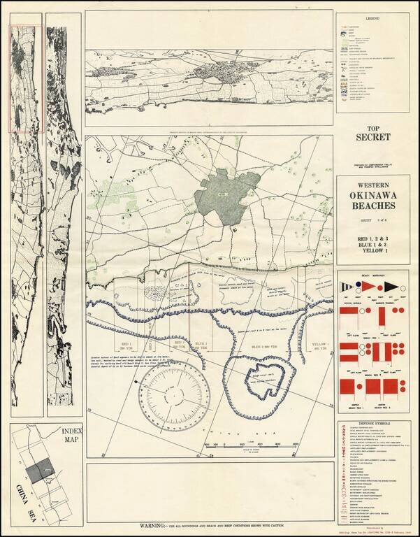 (Second World War - Okinawa) TOP SECRET | Western Okinawa Beaches