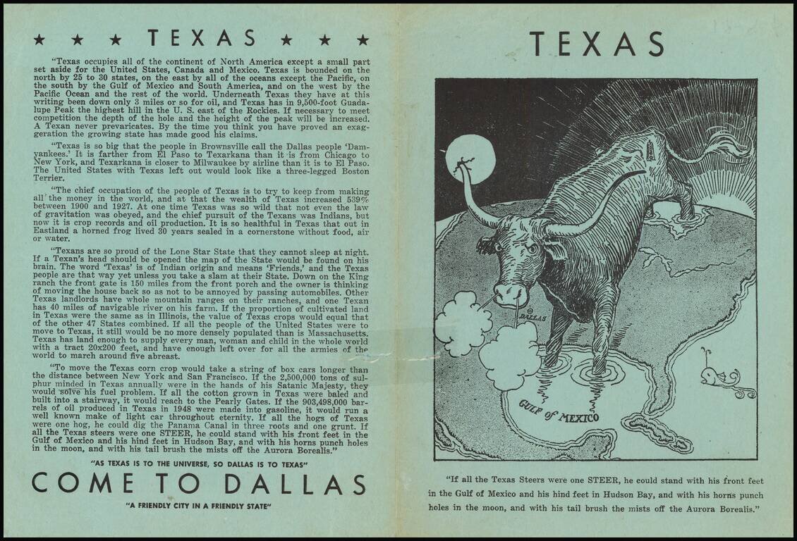 [Come To Dallas]  Easy To Reach -- Hard To Leave