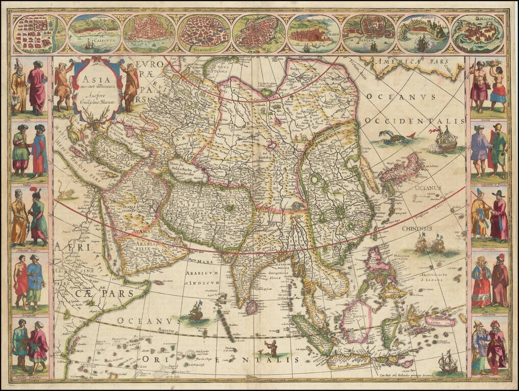 Asia Noviter Delineata