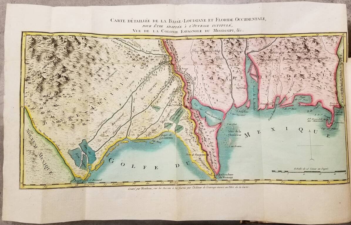 Vue de la colonie espagnole du Mississipi, ou des provinces de Louisiane et Floride occidentale, en l'année 1802, par un observateur résidant sur les lieux