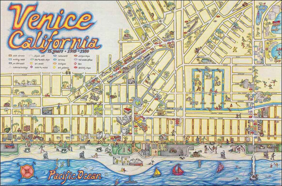 Venice California 75 years - 1905 - 1980