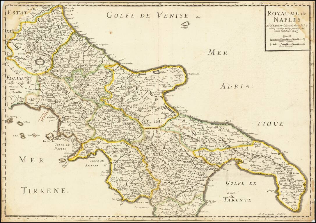 Royaume de Naples... 1648