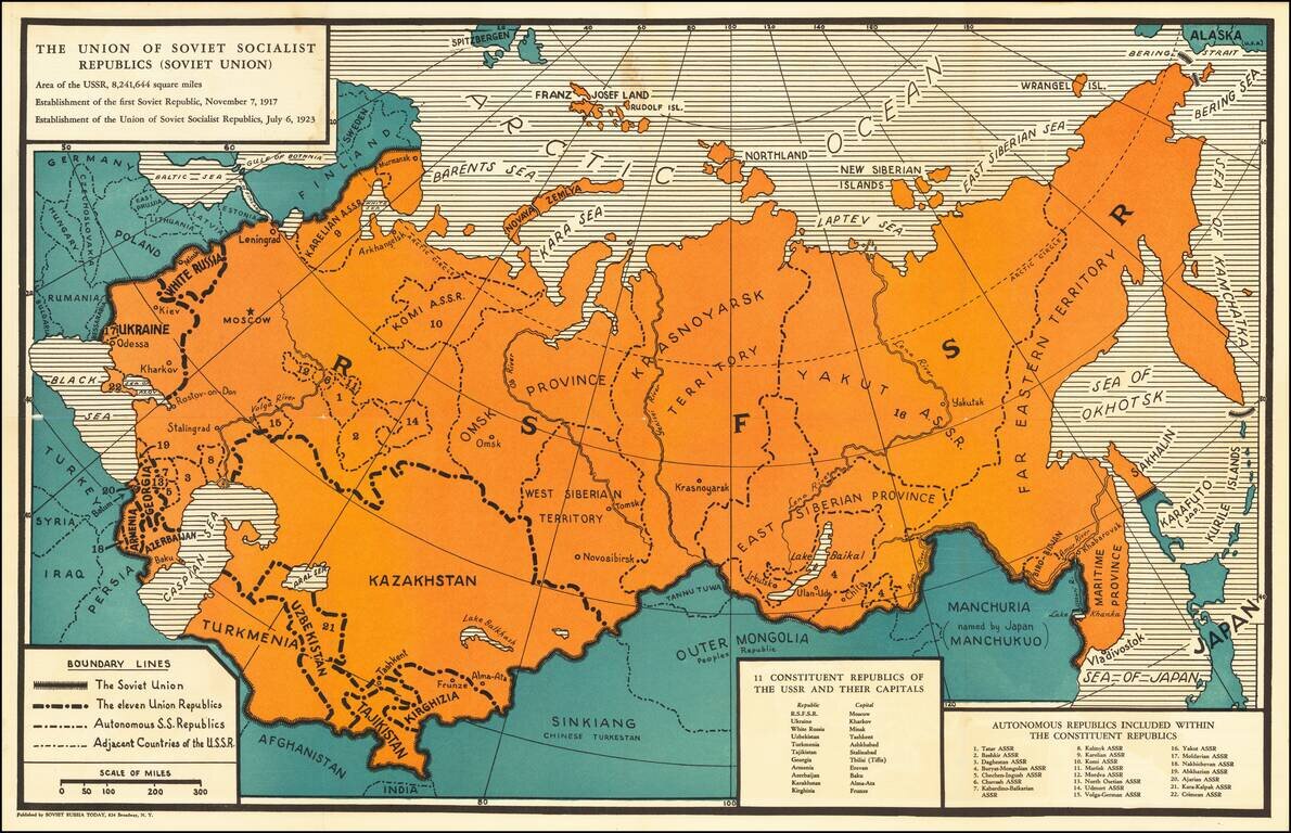 The Union of Soviet Socialist Republics (Soviet Union)