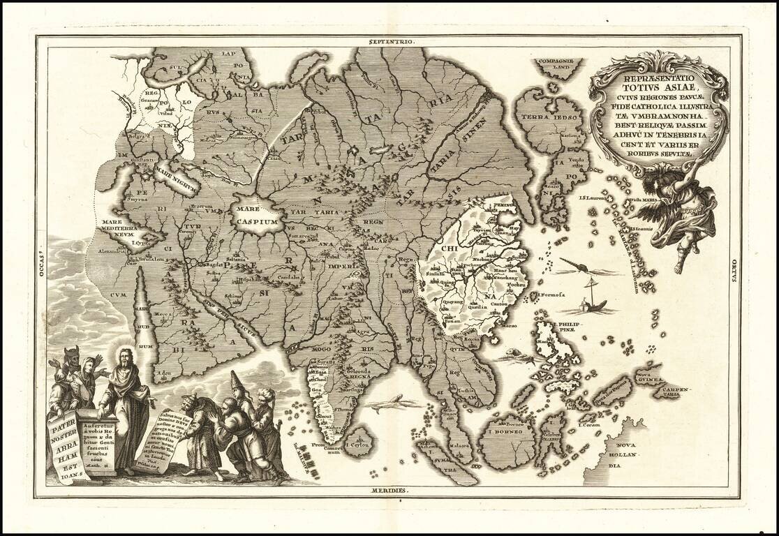 Repraesentatio Totius Asiae Cuius Regiones Paucae Fide Catholica