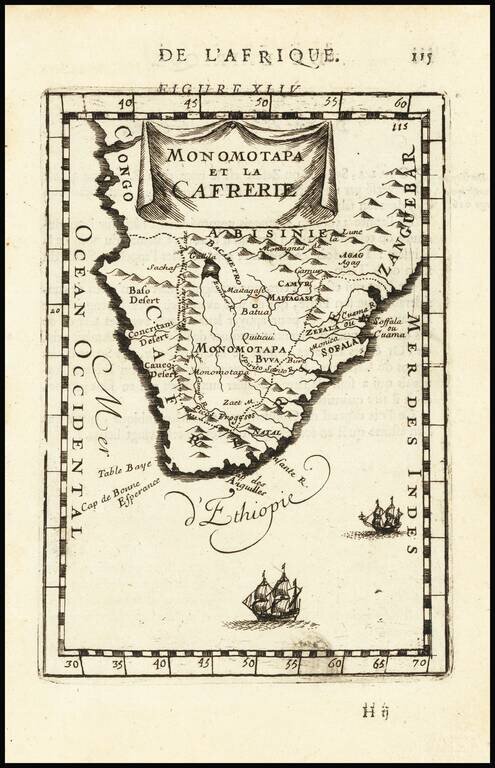 Monomotapa et la Cafrerie