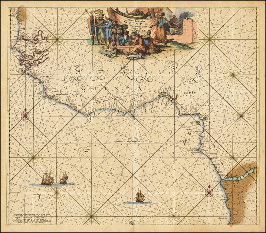 Tractus Littorales Guineae a Promontorio Verde usque ad Sinum Catenbelae . . .