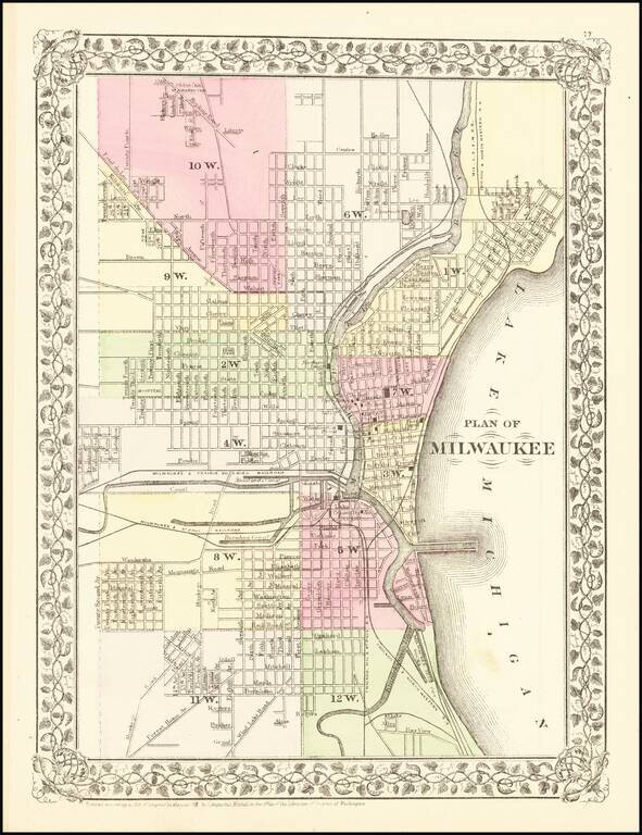 Plan of Milwaukee