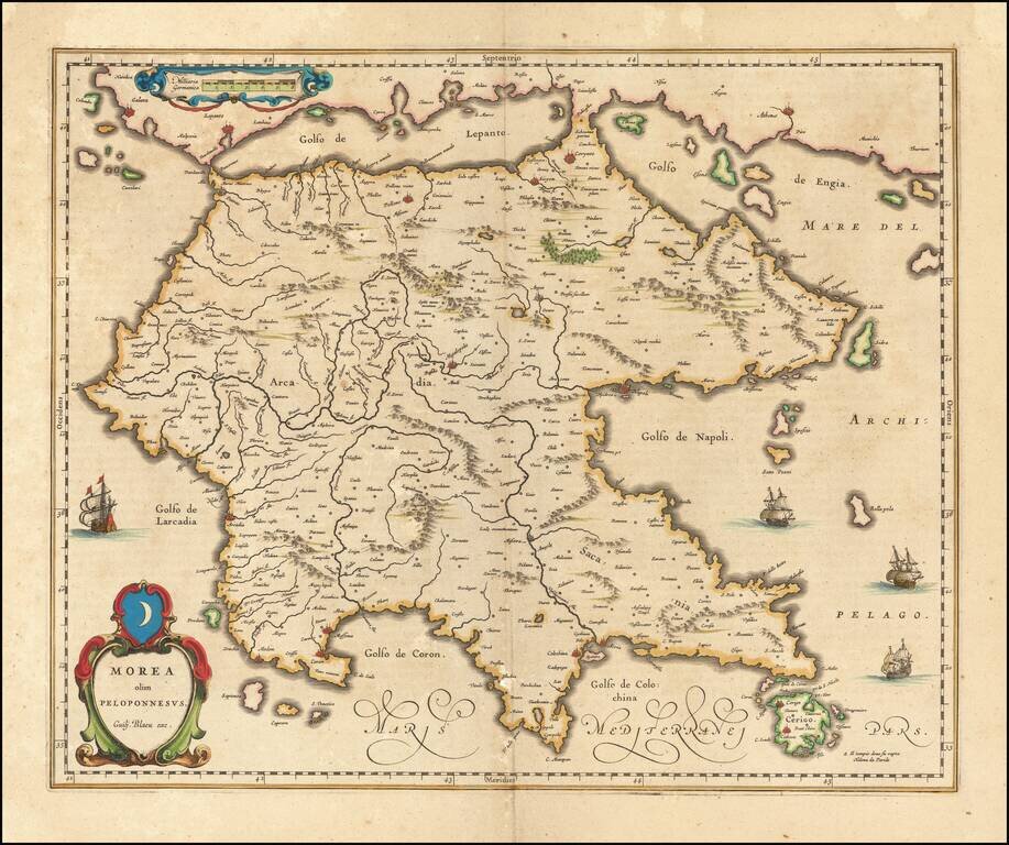 Morea olim Peloponnesus . . .