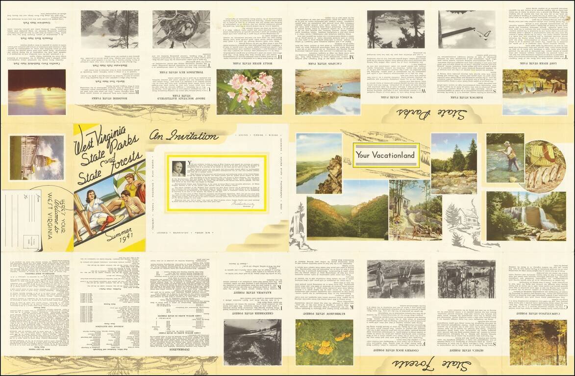 Recreational Map of West Virginia