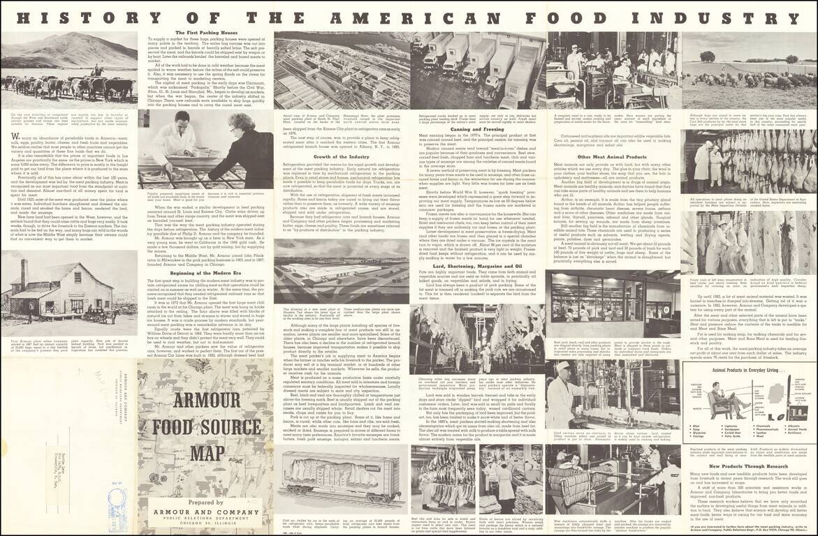 Armour's Food Source Map