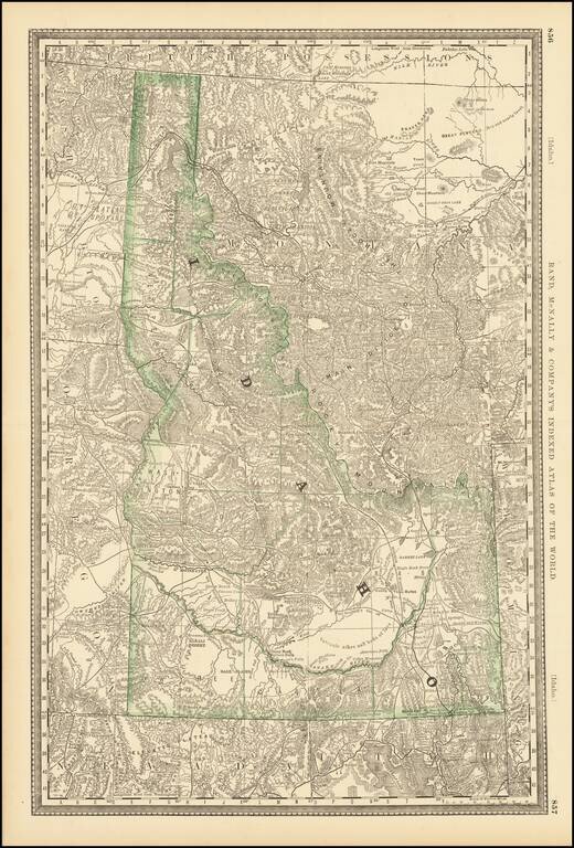 Rand McNally & Co.'s Idaho