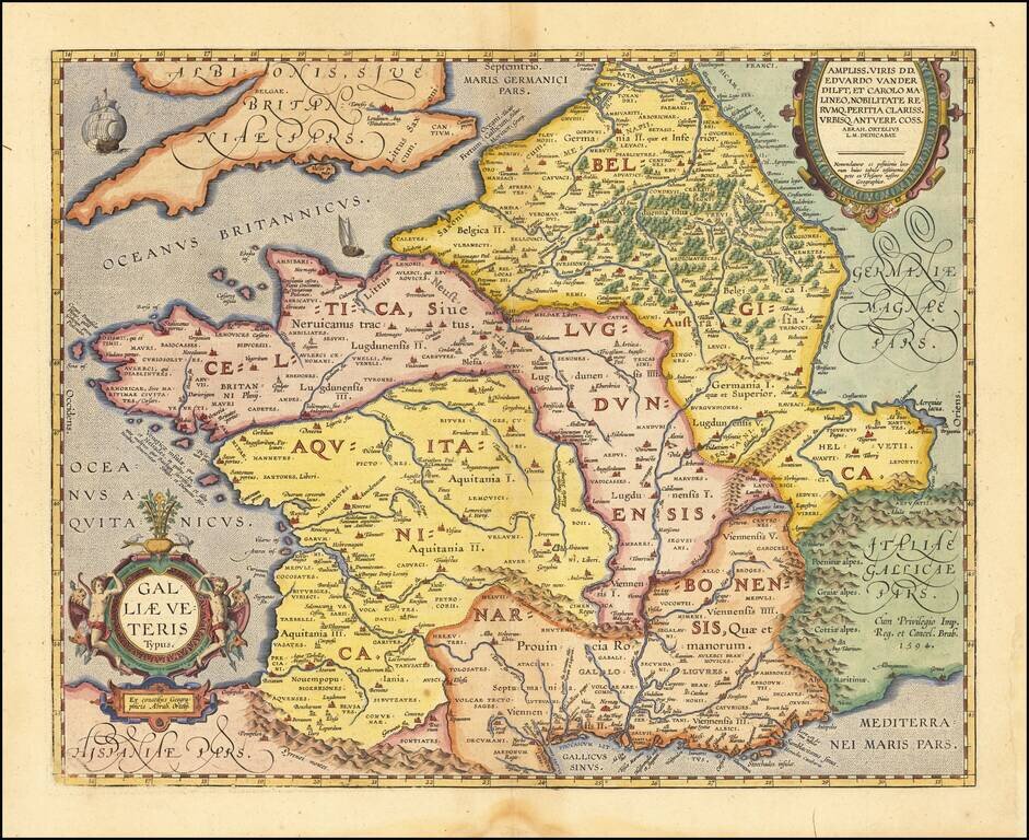 Galliae Veteris Typus