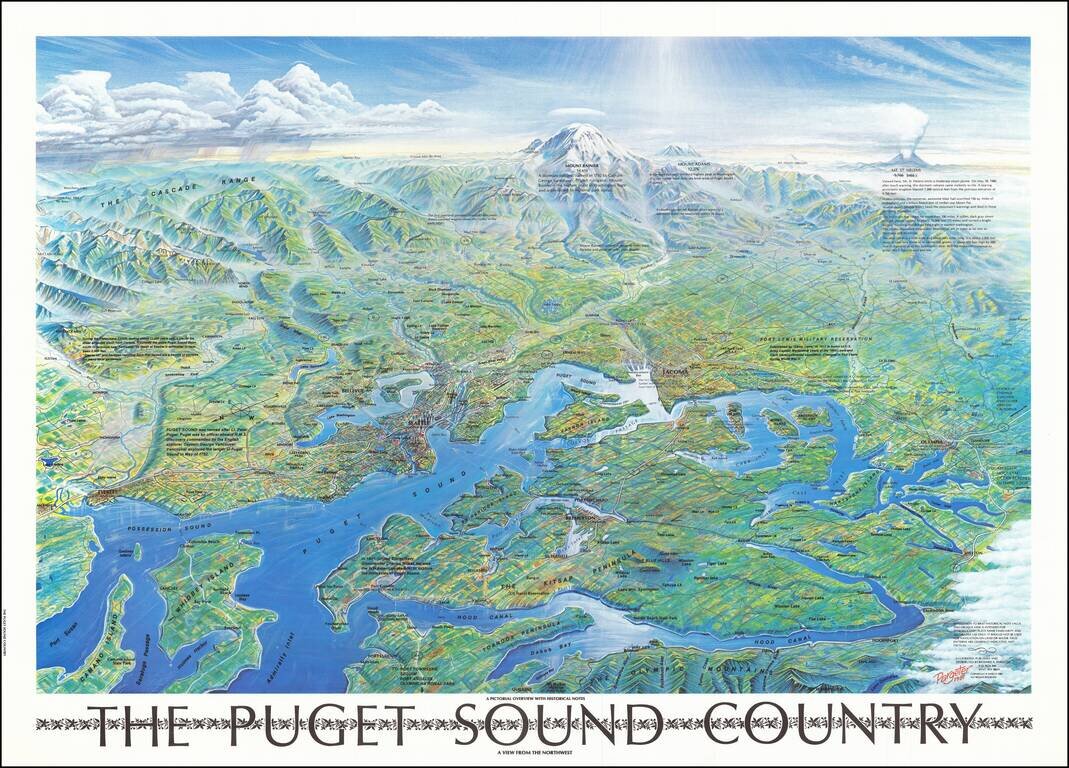 The Puget Sound Country A Pictorial Overview With Historical Notes