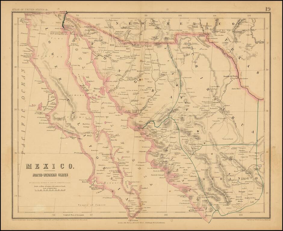 Mexico-- North-Western States