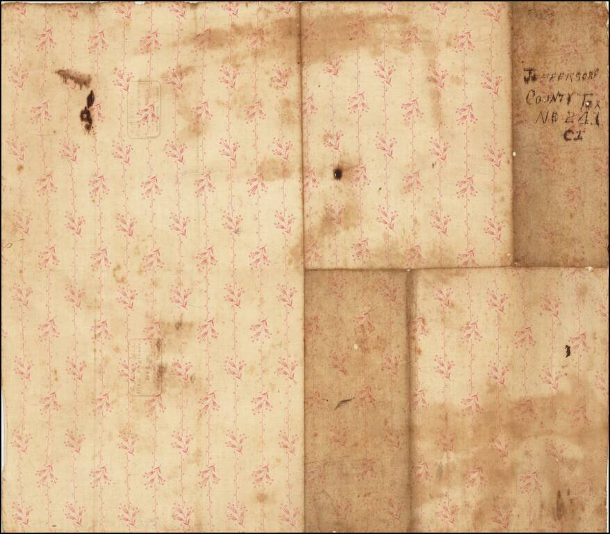 Map Jefferson County Texas