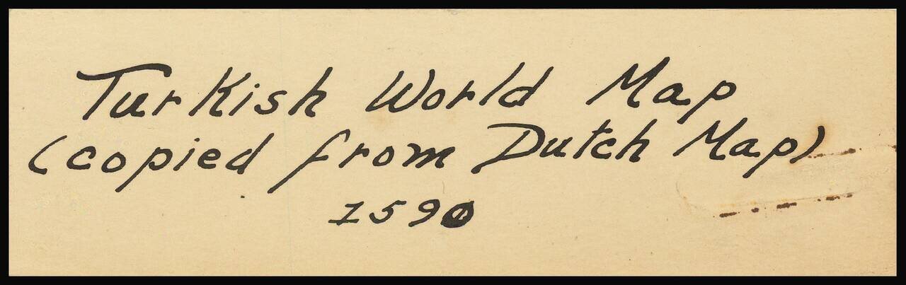 [Armenian Map of the World] HAMATARAC ASXARHAC 'OYC'