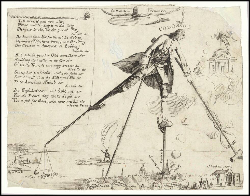 (Pitt the Elder and the Stamp Act) Common-Wealth, The Colossus