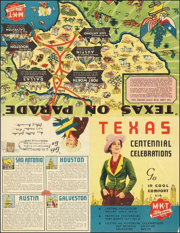 Texas on Parade / Texas Centennial 1836-1936