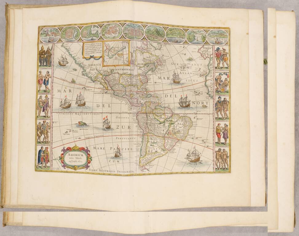 [Blaeu Atlas of America] America, Quae Est Geographiae Blavianae Pars Quinta Liber Unus Volumen Undecimum