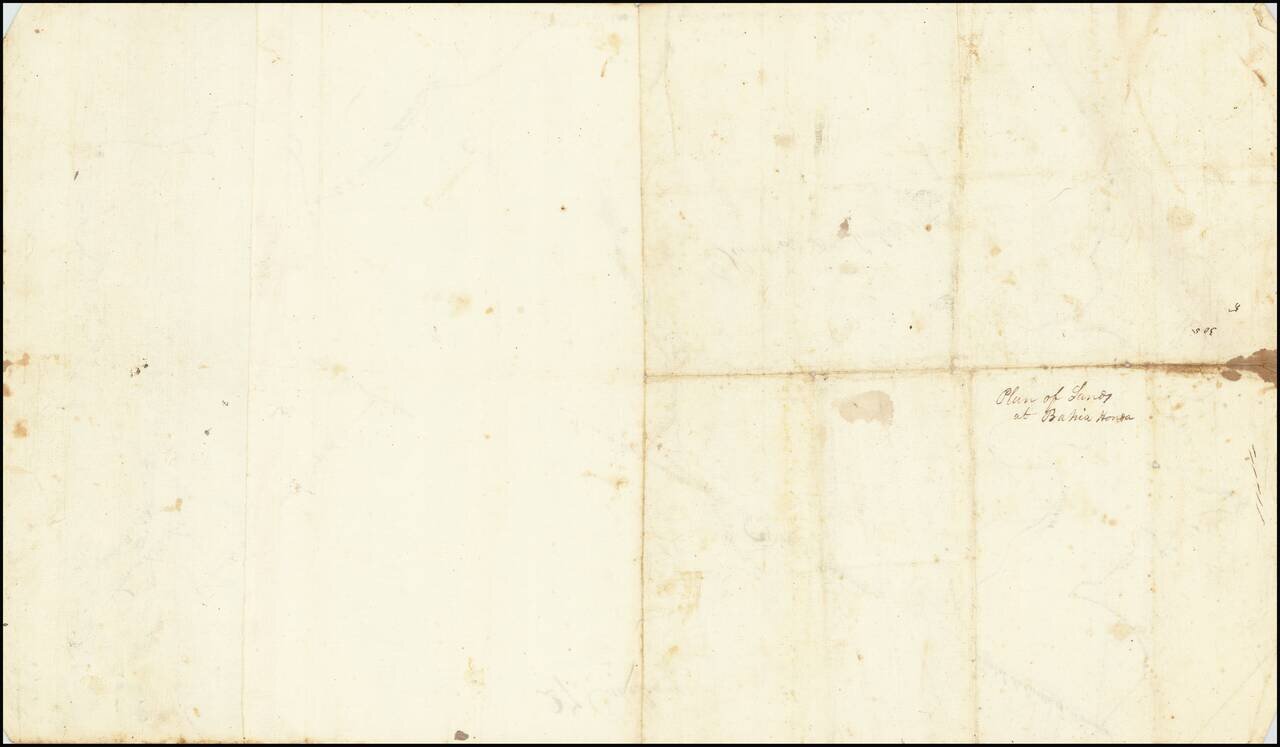 [Cuba] [Plan of Lands at Bahia Honda]