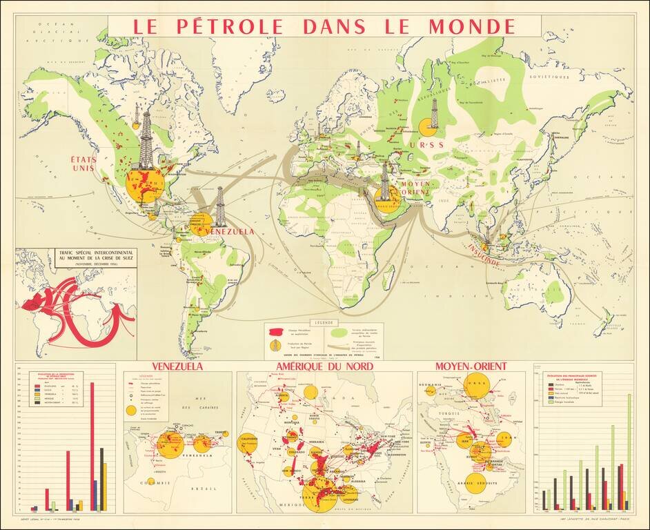 Le Pétrole dans le Monde
