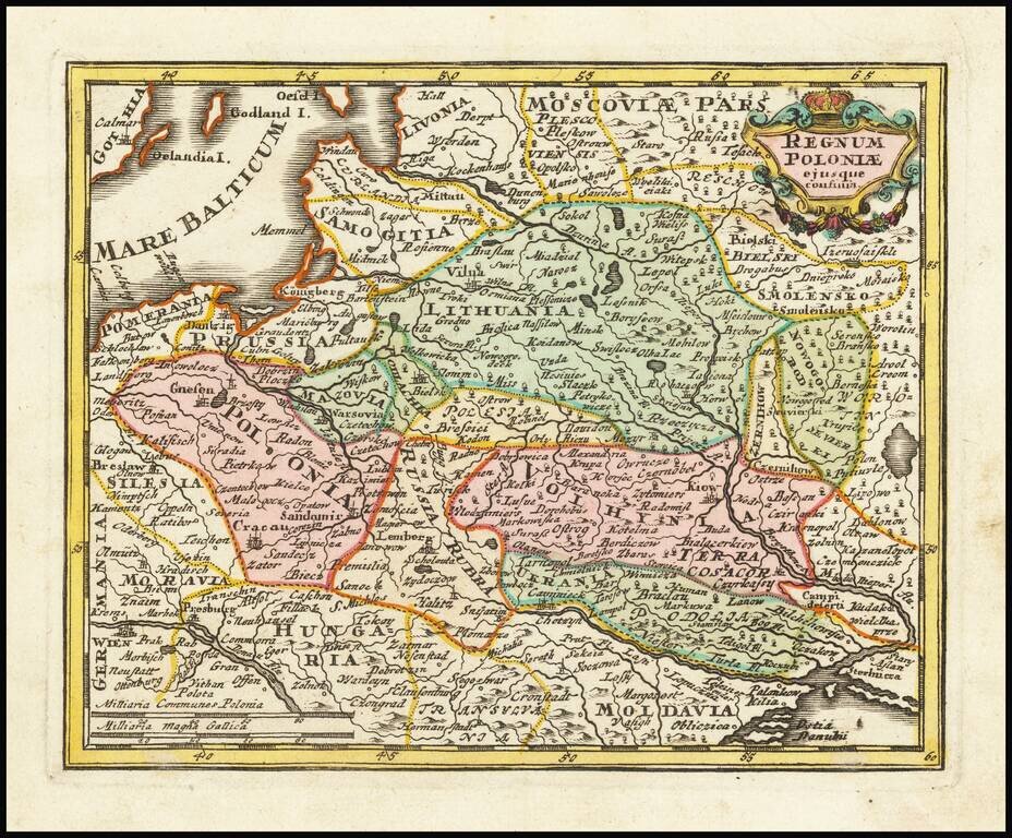 Regnum Poloniae ejusque confinia