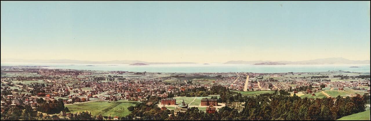 The Golden Gate from Berkeley Heights