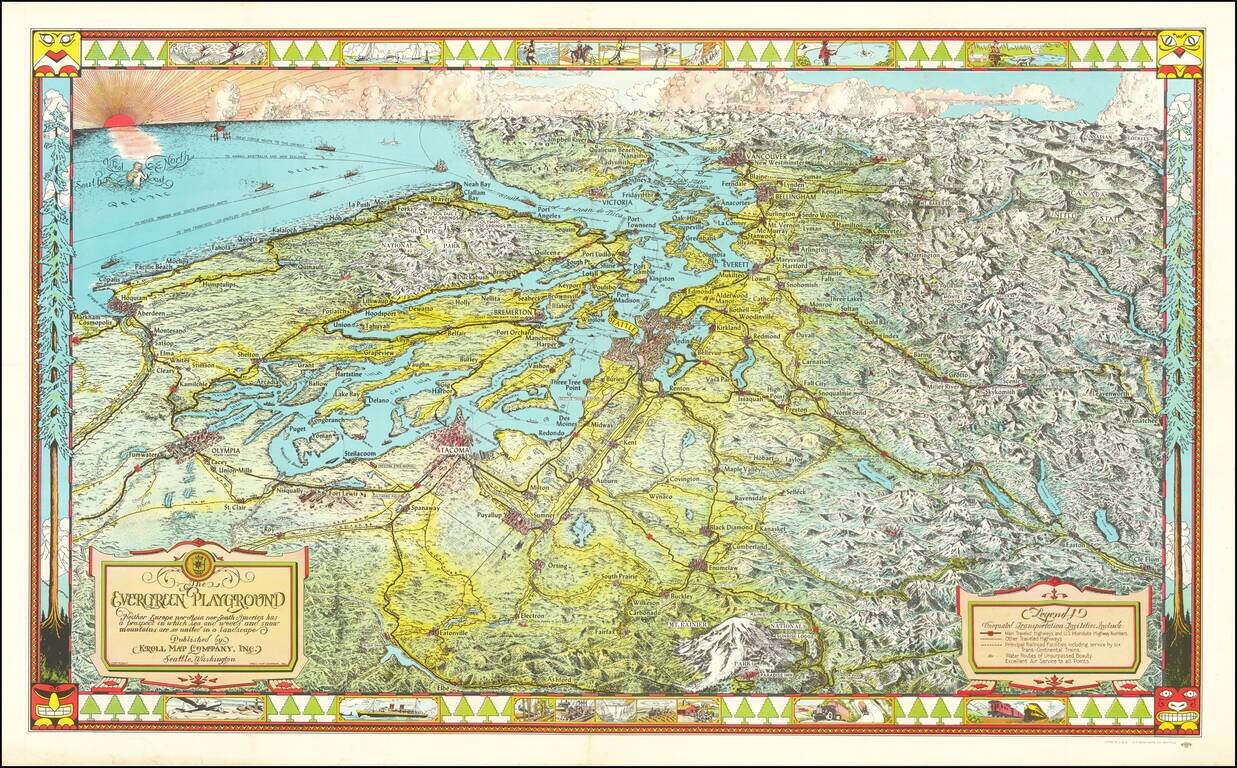 (Puget Sound & Northwestern Washington)  The Evergreen Playground . . . .