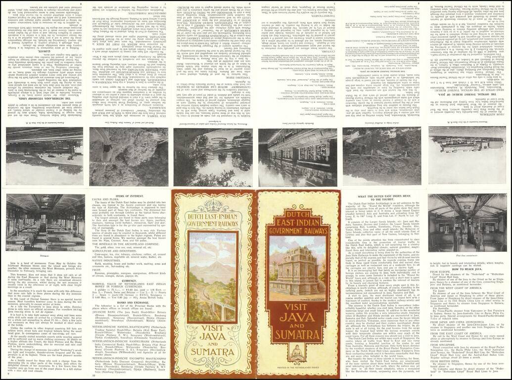 Map of the Government Railways of the Neth. East Indies.