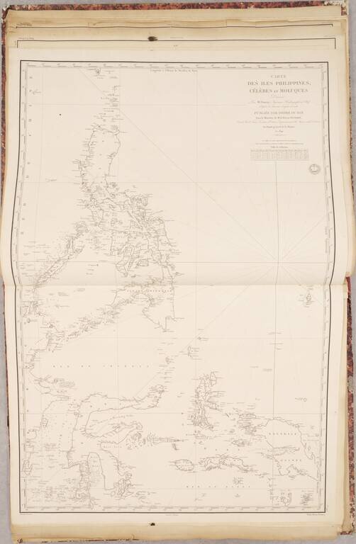 [French Composite Sea Atlas Focusing on Colonization in Southeast Asia]