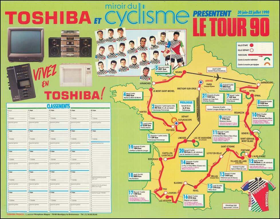Le Tour 90