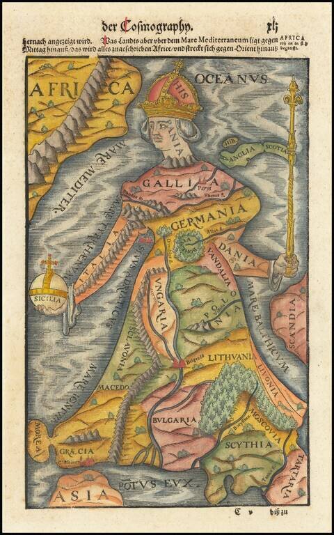 [Europe as a Queen | Europa regina]