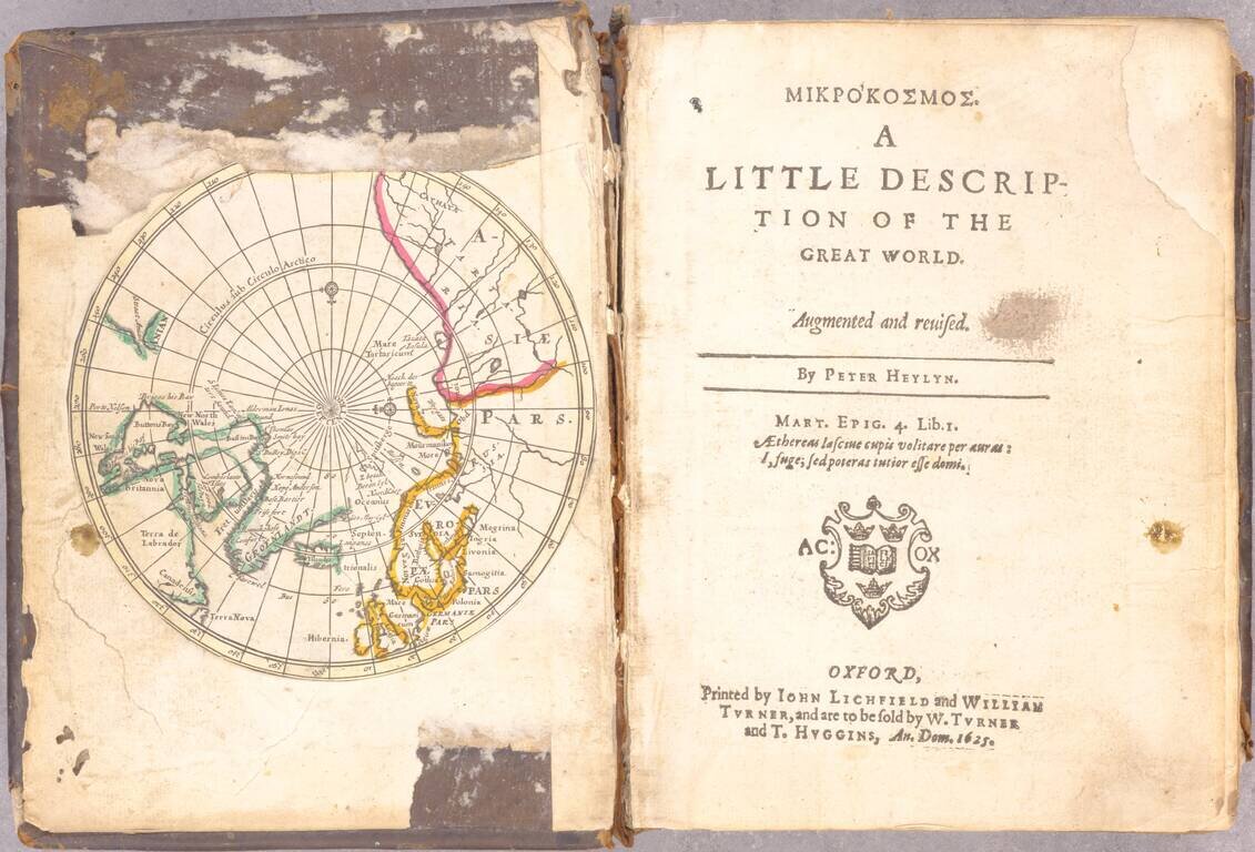 Mikrokosmos: A Little Description of the Great World [extra illustrated with maps]