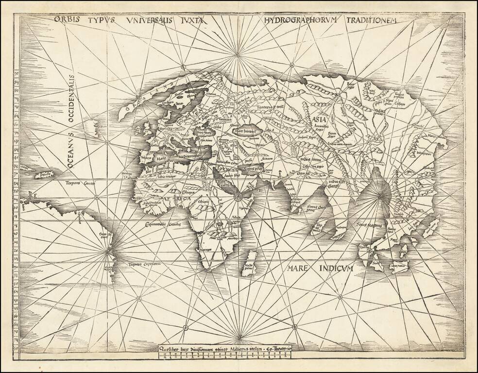 Orbis Typus Universalis Iuxta Hydrographorum Traditionem