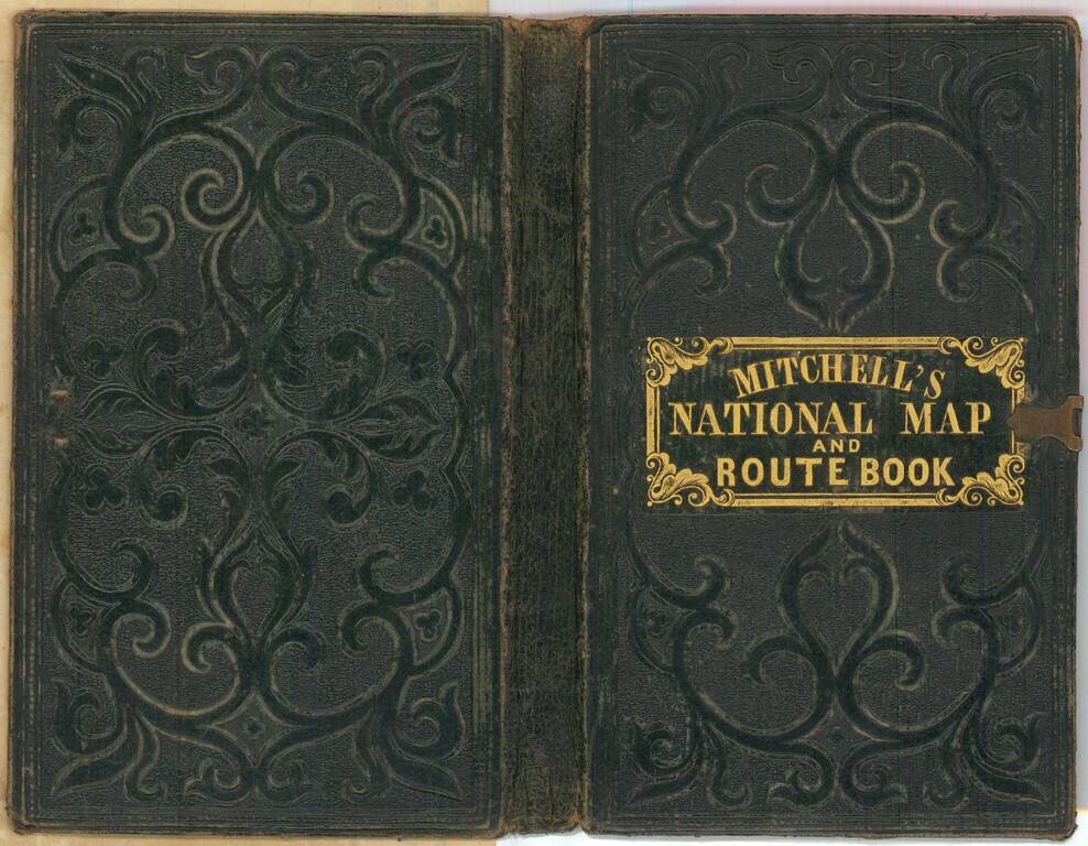 Mitchell's National Map of the American Republic or United States Of North America . . . 1846