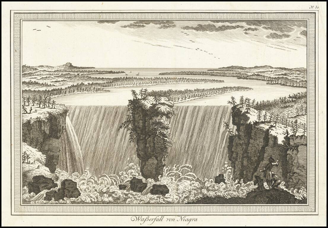 [Niagara Falls]  Wasserfall von Niagra