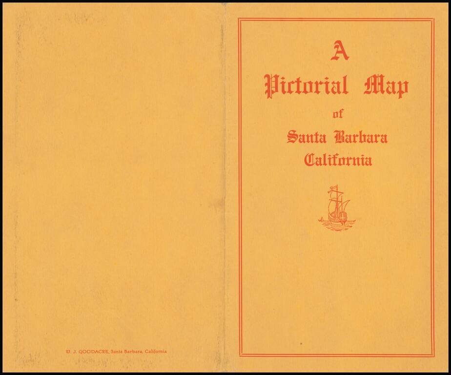 A Map of Santa Barbara For Tourists