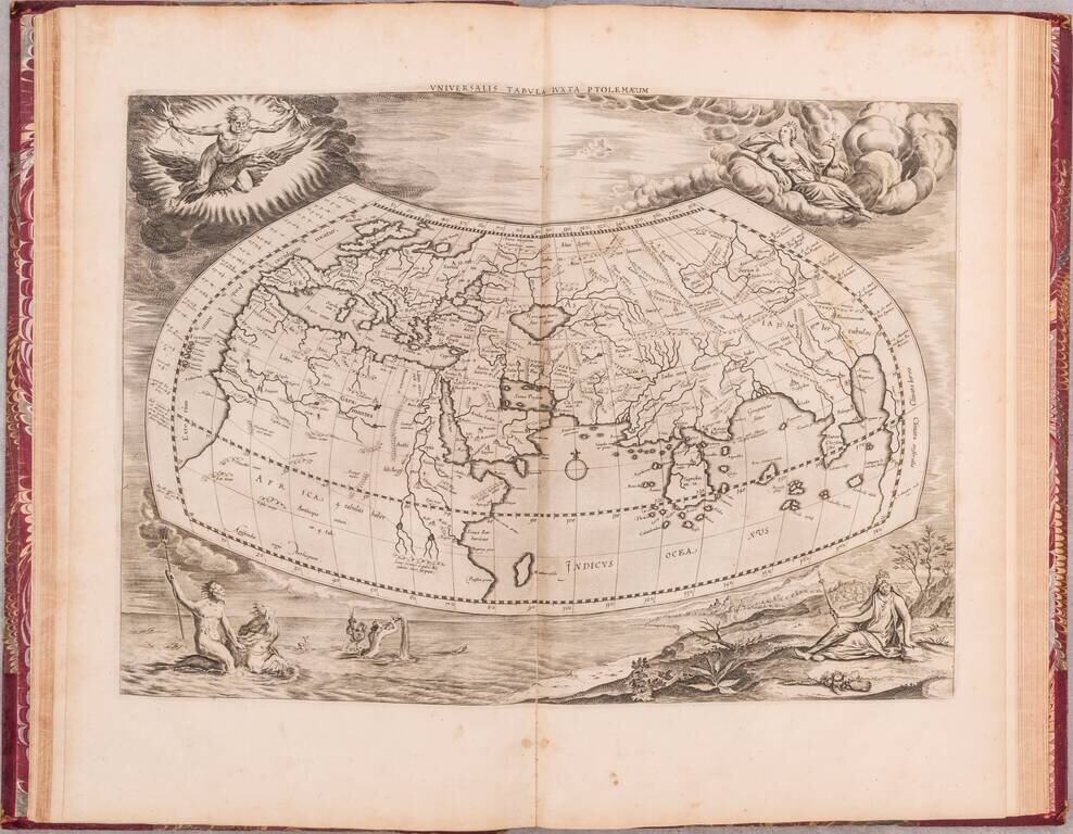 Orbis Antiqui Tabulae Geographicae Secundum Cl. Ptolemaeum, cum Indice Philologico absolutissimo...