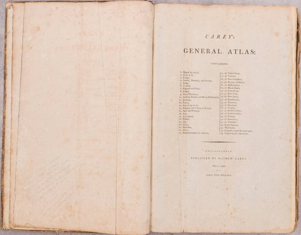 Carey's General Atlas