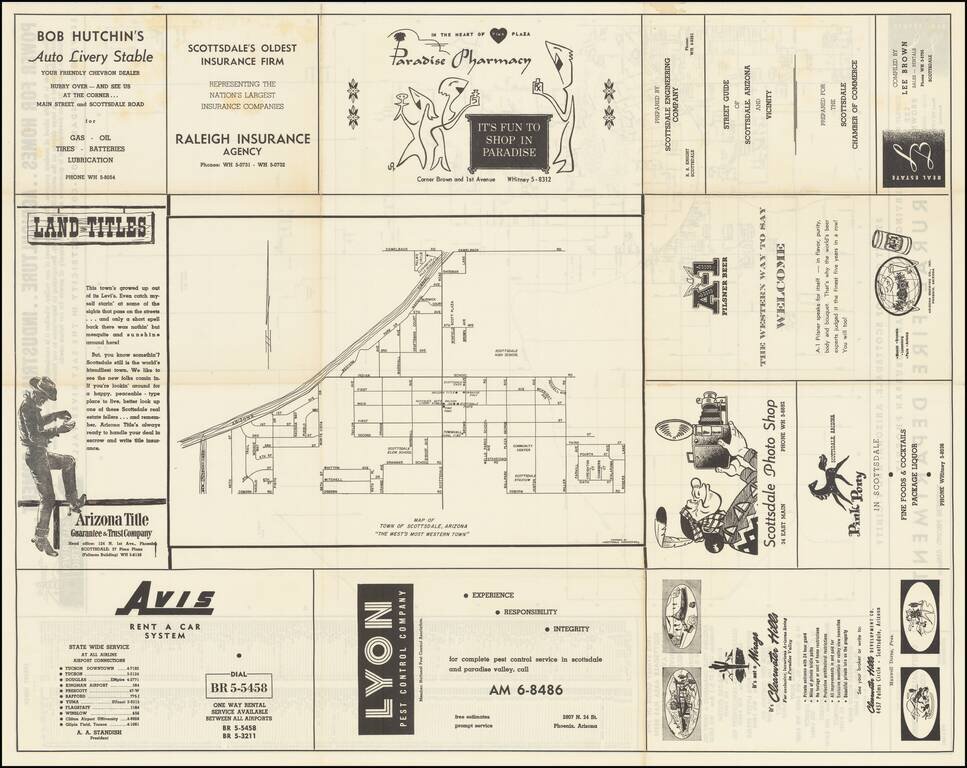 Street Guide of Scottsdale, Arizona and Vicinity