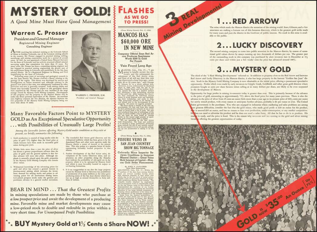 [Southwest Colorado Gold]  Mystery Gold Now In The Mancos Sensational Gold Camp