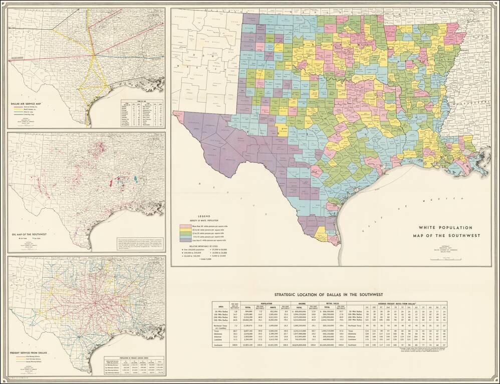 White Population of the Southwest -- The Dallas Market