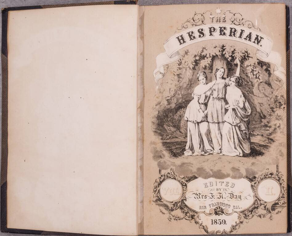 (Californiana - Early Female-Published Periodical) The Hesperian