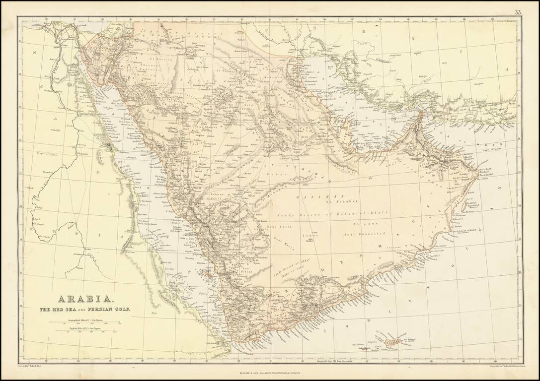 Arabia, The Red Sea and Persian Gulf