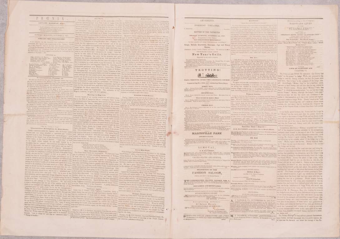 (California - Ned McGowan and the San Francisco Vigilance Committee) Phoenix (No.6-20 and 24)