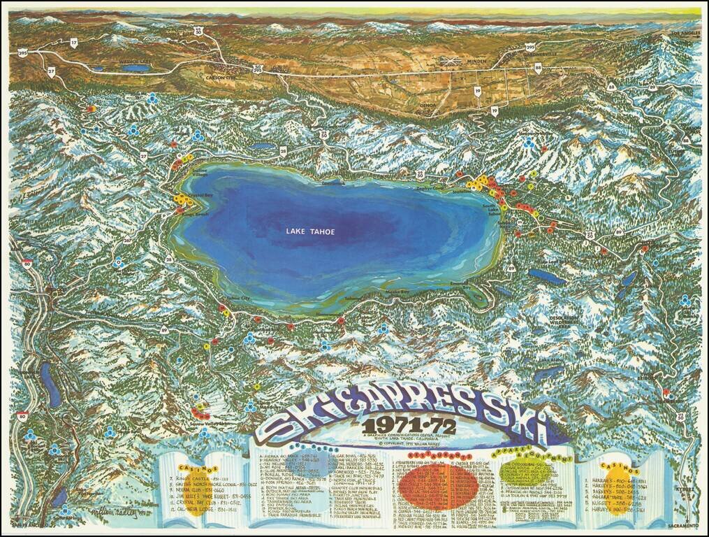 (Lake Tahoe) Ski & Apres Ski 1971-72
