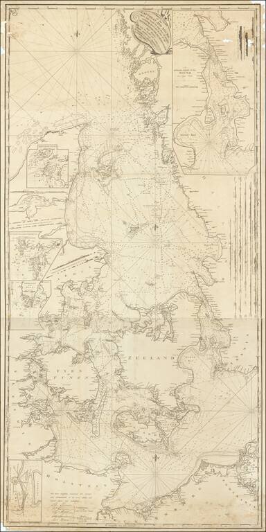 A Correct Chart of the Cattegat and Sound From The Scaw to the Island of Rugen, including particular plans of the Sound, Gothenberg, Marstrand and Malo; taken from the Danish and Swedish Surveys by John Hamilton Moore, Hydrographer to His Royal Highness, 