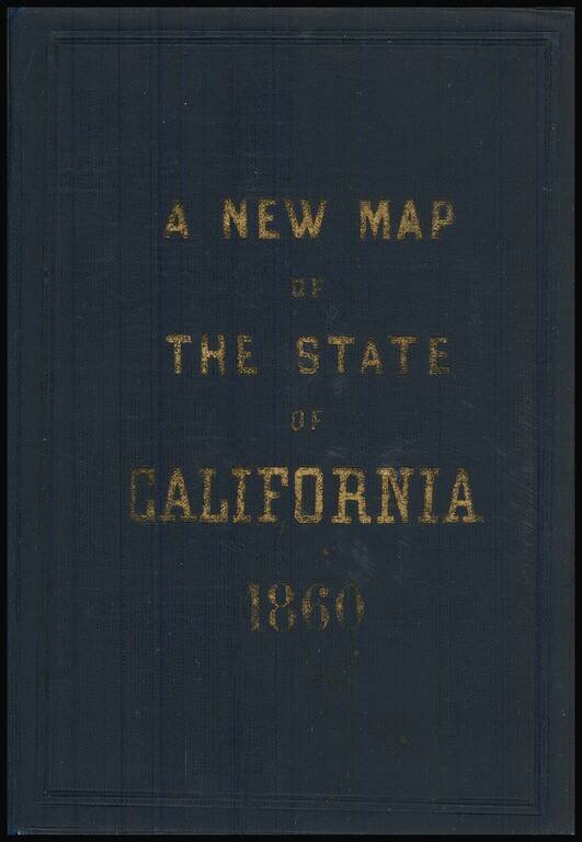 Map of the State of California Compiled from the most recent surveys and explorations Containing all the latest discoveries and newest towns. By Vincent  (with View of San Francisco)