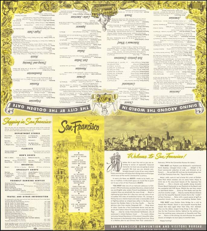 San Francisco . . . Air Conditioned By Nature . . . Warm in Winter, Cool in Summer